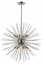  MDN-1453 PC - 12LT-PENDANT STARBURST-PC